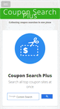 Mobile Screenshot of couponsearchplus.com